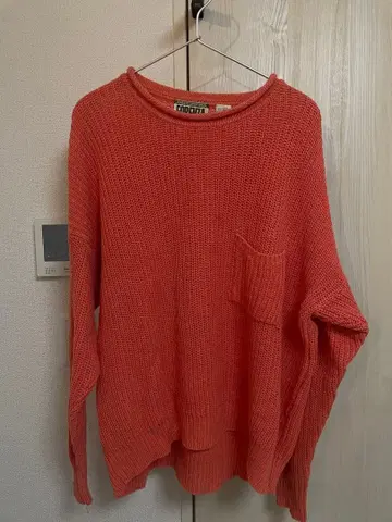 FORENZA 오렌지 니트 스웨터 M