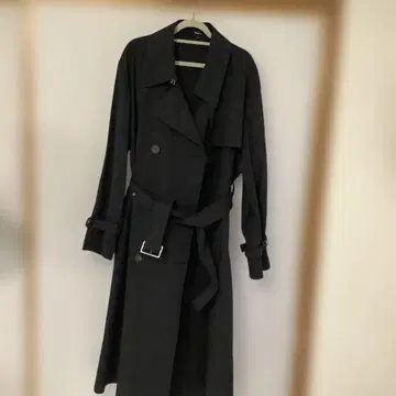 새상품급 Theory 블랙 트렌치코트 P 사이즈