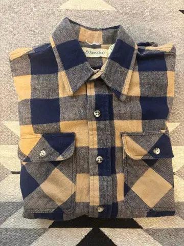 St.John's Bay 체크 무늬 플란넬 셔츠 L 사이즈