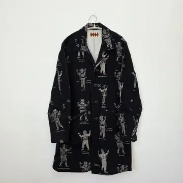 WEIRDO 위어드 올 패턴 긴팔 셔츠 블랙