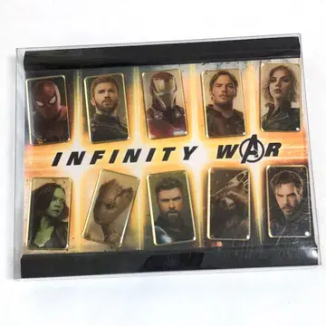 어벤져스 인피니티 워 핀 배지 세트 H14