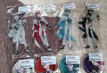 메루스파 아크릴 스탠드와 캔뱃지