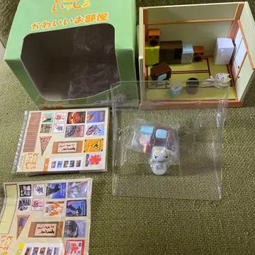 귀여운 방 어디든지 함께 피규어 포함 토로 2체와 잡화 2종 포함