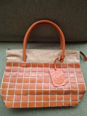 Dakota 가죽 캔버스 백