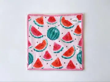 미개봉 수박 도트 온라인 한정 손수건 페이