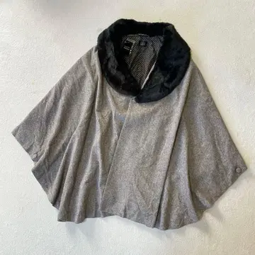 히로미치 나카노 판초 일본 의류 코트 케이프 코트 겉옷