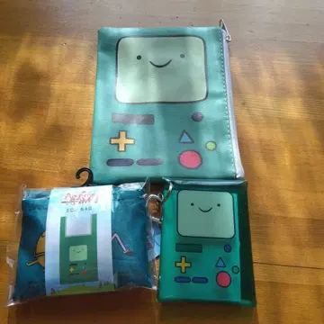 어드벤처 타임 비모 에코백 파우치