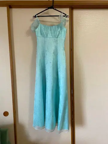 Aimer 스카이블루 롱 드레스