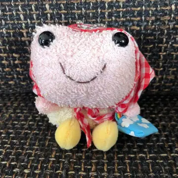 SHINADA 시나다 개구리 외출 키링 마스코트 핑크