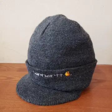 carhartt 칼하트 니트 모자 비니 챙 부착 바이저