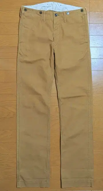 리얼 맥코이 브라운 덕 팬츠