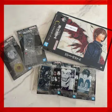 DEATHNOTE 제일복권 C.G.I상 세트