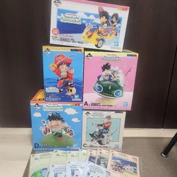 드래곤볼 제일복권 피규어 컴플리트 증정 10점