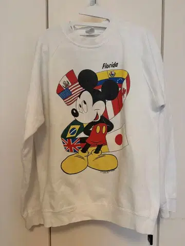 미키 구제 의류 맨투맨 M 상당