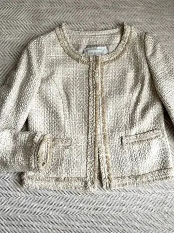 프로포션 바디 드레싱 트위드 자켓