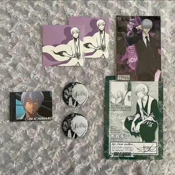 BLEACH 이치마루 긴 코스터 캔뱃지 책받침 브로마이드 카드