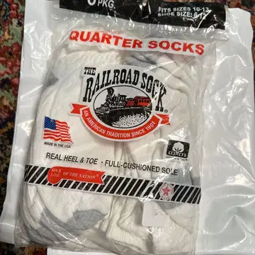 레일로드삭스 RAILROAD SOCK 삭스 양말 6P 쿼터