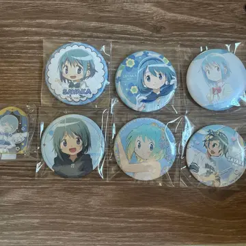 마도카 마기카 미키 사야카 캔뱃지 묶음 판매