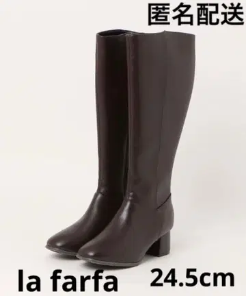 la farfa 라파 여성용 롱 부츠 24.5cm
