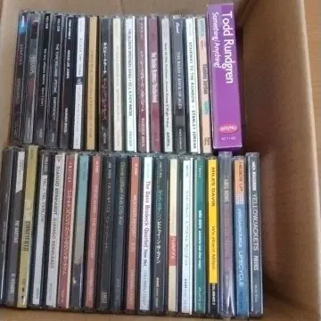 CD 컬렉션 - 재즈 퓨전 락 33장 세트