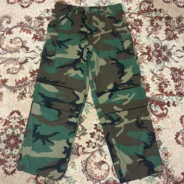 80s M-65 필드 카고 팬츠 미군 실물 우드랜드 밀리터리