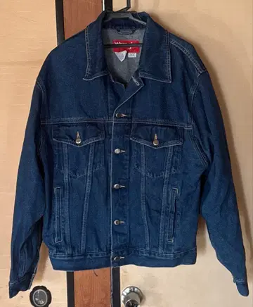 90s Wrangler 랭글러 다크 네이비 인디고 블루 데님 자켓