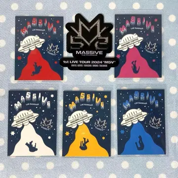 MA55IVE THE RAMPAGE 아메코 씰 M5V 알루미늄 스티커