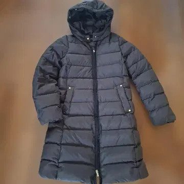 그린 레이블 릴랙싱 그레이 블랙 다운 자켓