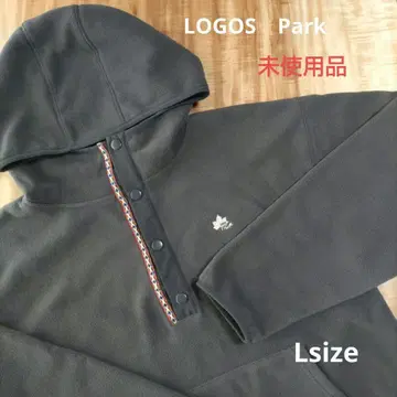 [ 미사용품 ] LOGOS 플리스 후드티 L 사이즈 티롤리안
