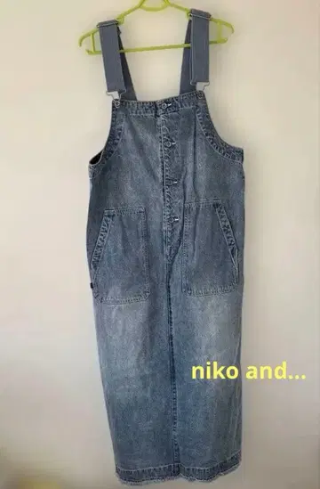 니코앤드 데님 살로펫 오버롤