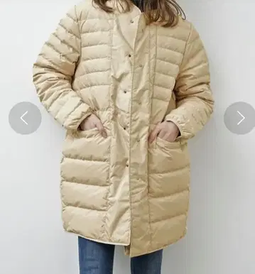 에버신스 리버서블 다운 코트