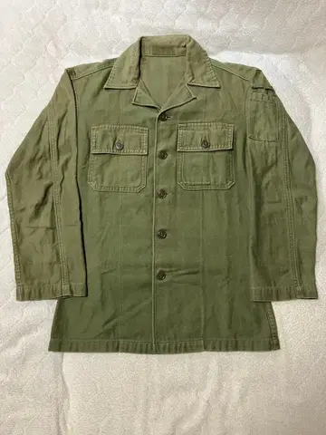 미군 실물 60's 32 유틸리티 셔츠 모디파이