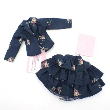 리카짱 캐슬 22cm 사이즈 네이비 자켓 스커트 3512