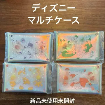 디즈니 멀티 케이스 4종 세트 피터팬 지니 피노키오 덤보