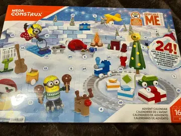 MEGA CONSTRUX 미니언즈 어드벤트 캘린더 크리스마스