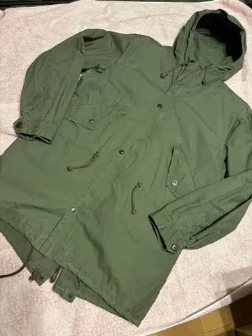 새상품급 클리닝 완료 ALSO M 모즈 코트 라이너 퀼팅