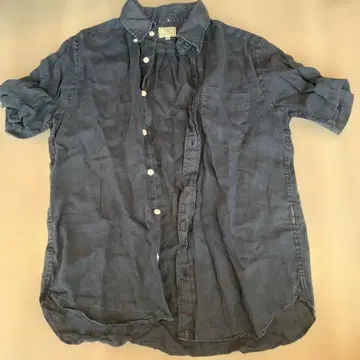 GREEN LABEL RELAXING 반팔 셔츠 M 다크 블루