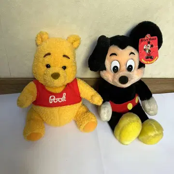 미키마우스, 푸우 봉제 인형 도쿄 디즈니랜드 제작