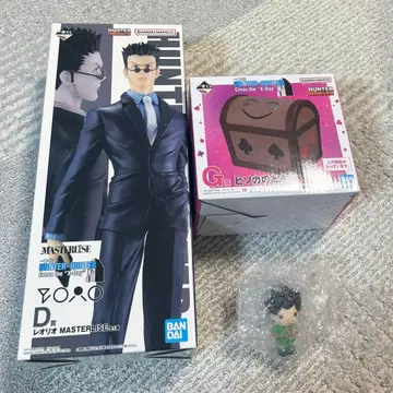 HUNTER x HUNTER 제일복권 레오리오 장난감 상자 히소카 세트