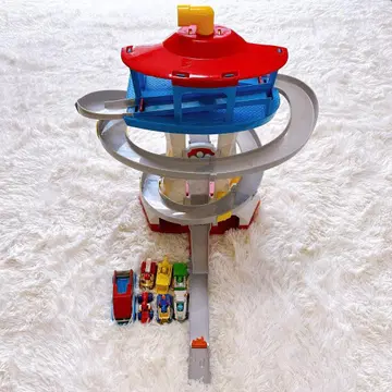 퍼피 구조대 퍼피 출동! DX 퍼피 스테이션 다이캐스트 비클 세트