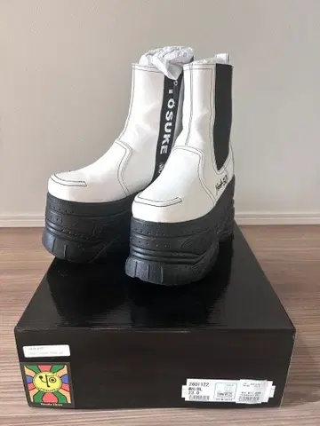 요스케 통굽 사이드 고어 부츠