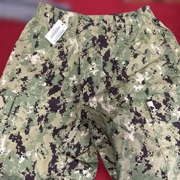 카모 패턴 카고 팬츠 복수 포켓