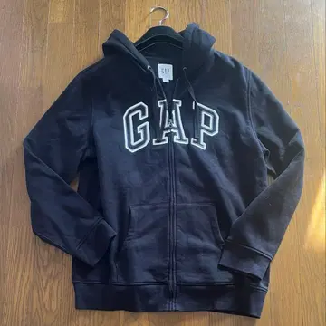 GAP 네이비 L 후드 부착 후드티 속기모