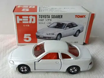 미니카 토미카 5 도요타 소아라 (일본제 토미카) 1/63 화이트