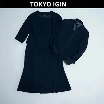 도쿄 이긴 예복 블랙 포멀 15ar 원피스 자켓 세트