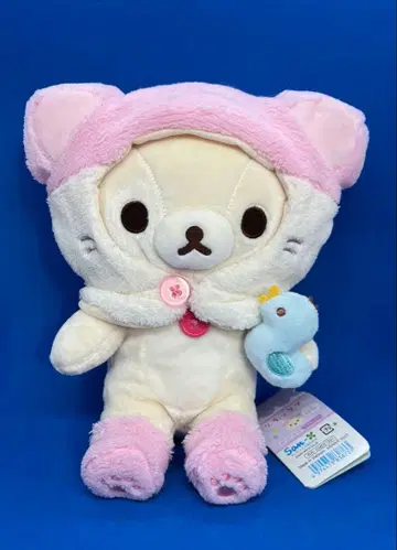 리락쿠마 고양이 고양이탕 코리락쿠마 봉제 인형