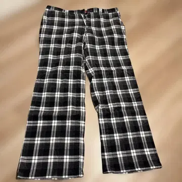 Callaway 체크 무늬 와이드 팬츠