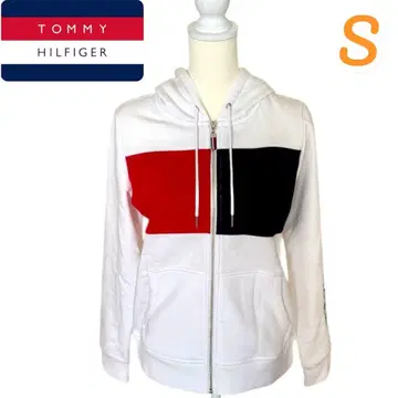 TOMMY HILFIGER 타미힐피거 집업 후드티 S