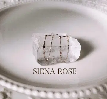 SIENA ROSE 시에나로제 체인 후프 귀걸이