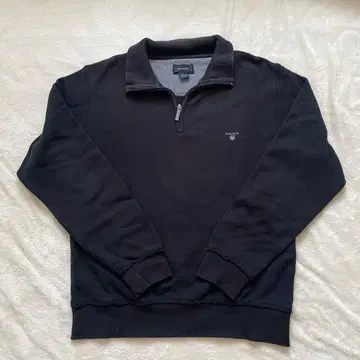 GANT 블랙 집업 맨투맨